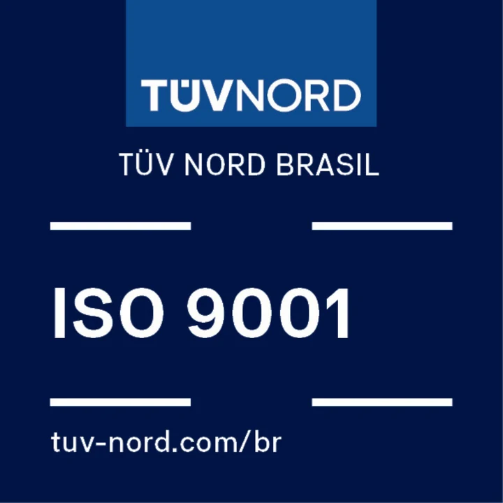 Selo ISO 9001 TÜV NORD Brasil