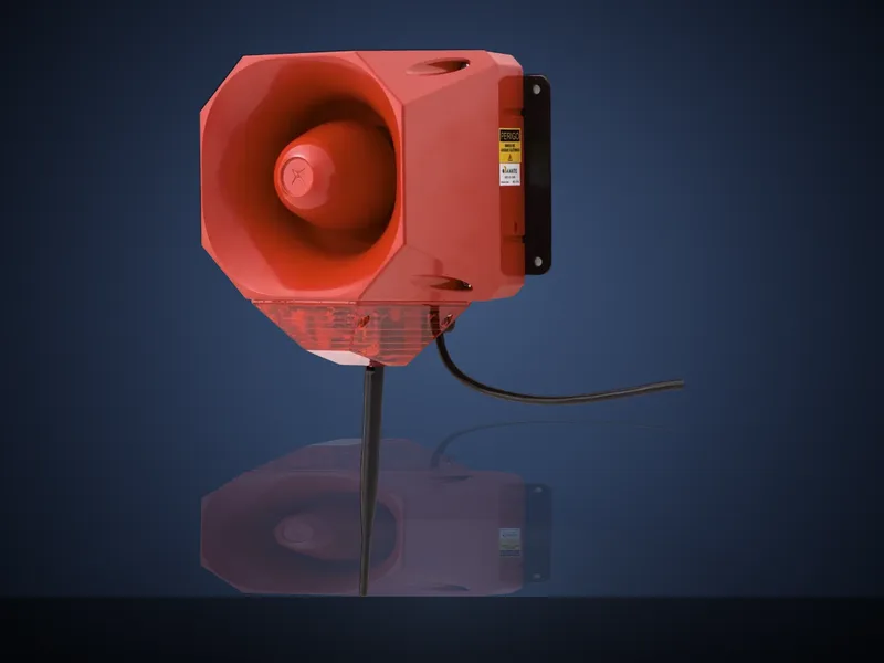 Repeater AC IP66 with Siren 120 dB and Visual Xenon — Firebee 21185